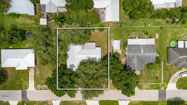 1793 SW 22nd Ter, Okeechobee, FL 34974 - aerial view of property and surrounding area featuring property parcel outlined