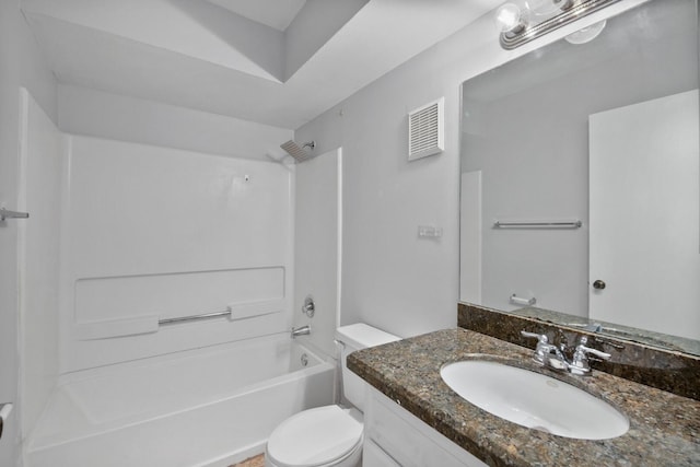 815 W Boynton Beach Blvd Unit 16-103, Boynton Beach, FL 33426 - bathroom featuring toilet, vanity, and shower / bath combination