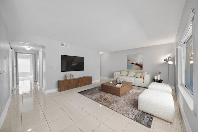 815 W Boynton Beach Blvd Unit 16-103, Boynton Beach, FL 33426 - living area with baseboards and light tile patterned floors