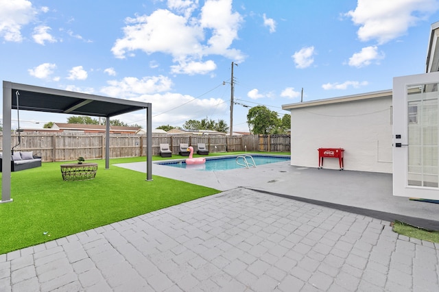 2137 Longwood Rd, West Palm Beach, FL 33409 - view of swimming pool featuring a patio