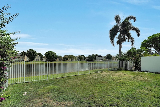 123 Canterbury Pl, Royal Palm Beach, FL 33414 - view of yard with a water view and a residential view