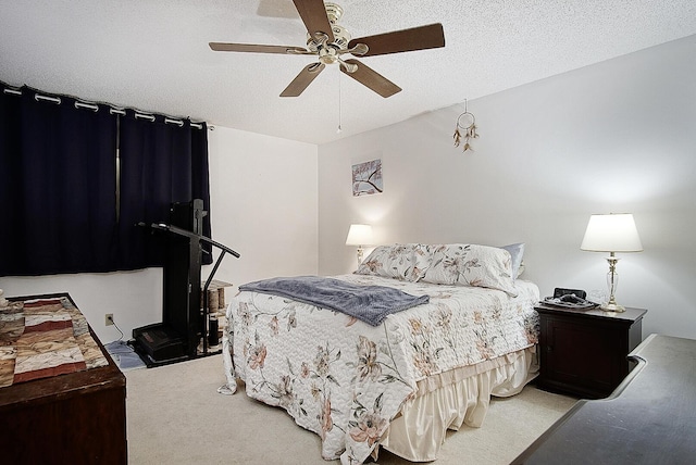 5930 Whispering Pines Way Unit C-2, Greenacres, FL 33463 - carpeted bedroom featuring ceiling fan