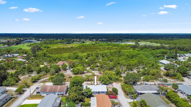 11331 SE Gold Ave, Hobe Sound, FL 33455 - aerial view of residential area with a heavily wooded area