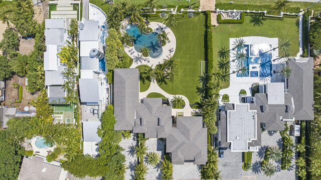 526 N Ocean Blvd, Delray Beach, FL 33483 - aerial view of a pool area
