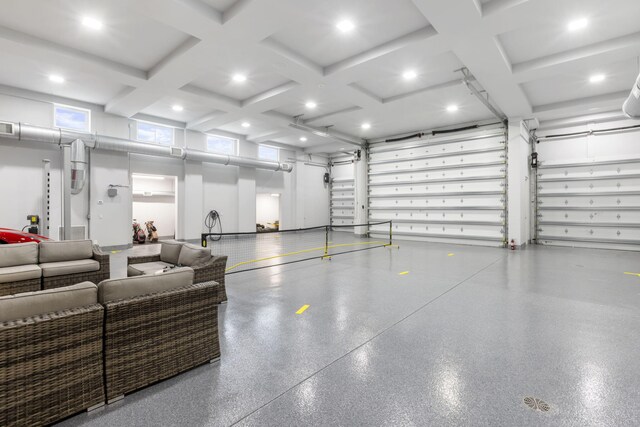 526 N Ocean Blvd, Delray Beach, FL 33483 - garage featuring recessed lighting
