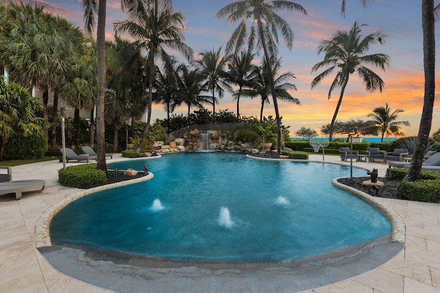 526 N Ocean Blvd, Delray Beach, FL 33483 - swimming pool featuring a patio