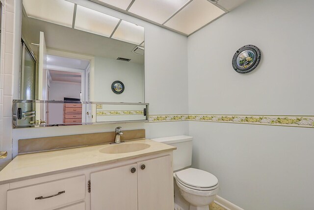 1858 SW Palm City Rd Unit 205, Stuart, FL 34994 - bathroom with toilet and vanity