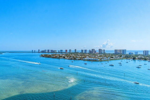 2640 Lake Shore Dr Unit 2307, Riviera Beach, FL 33404 - water view with skyline