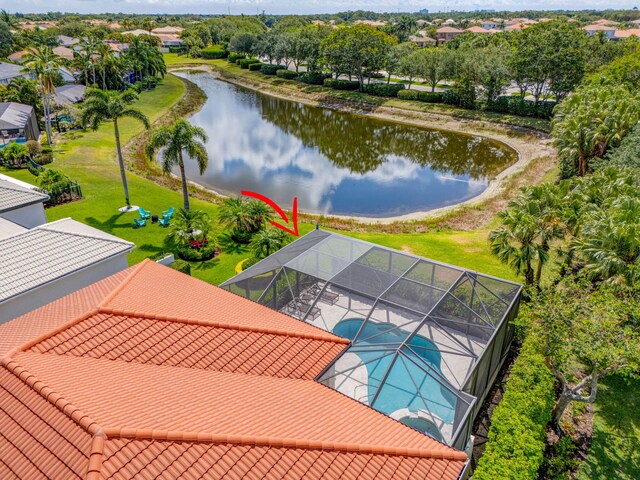 101 Sedona Way, Palm Beach Gardens, FL 33418 - drone / aerial view of a nearby body of water
