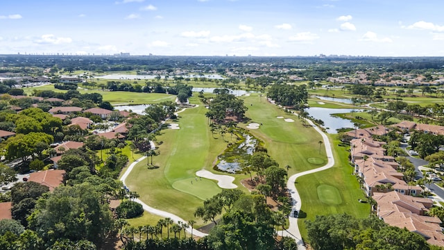 23 Lexington Ln W Unit A, Palm Beach Gardens, FL 33418 - view of property location with nearby suburban area, a golf course, and a large body of water