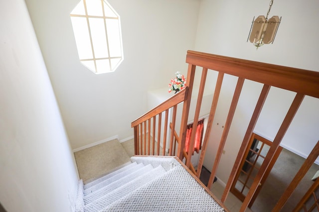 1356 N Climbing Rose, West Palm Beach, FL 33415 - staircase with carpet