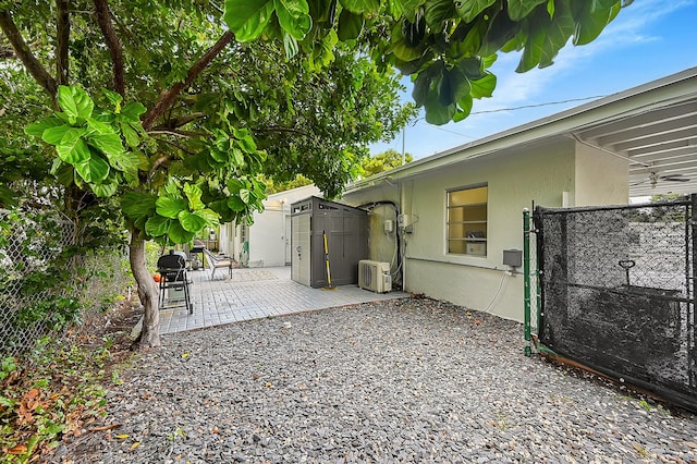 1331 S Palmway, Lake Worth Beach, FL 33460 - view of yard with a patio area and ac unit