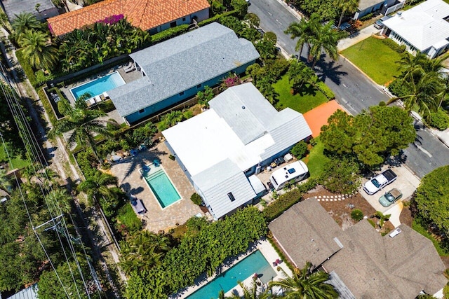 1222 N Palmway, Lake Worth Beach, FL 33460 - aerial view of a pool area