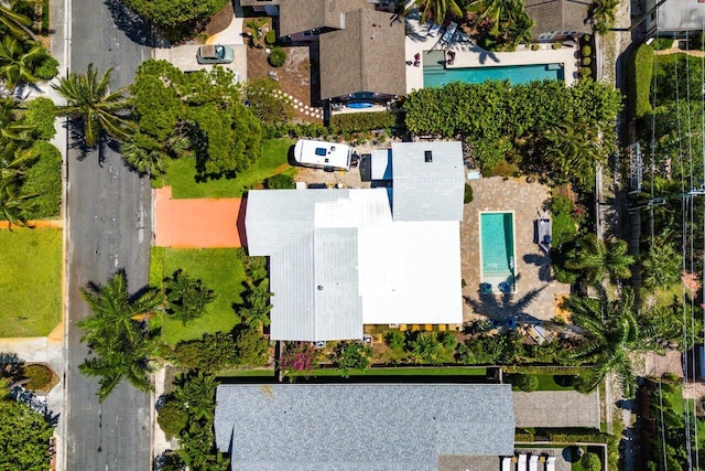 1222 N Palmway, Lake Worth Beach, FL 33460 - bird's eye view of a pool