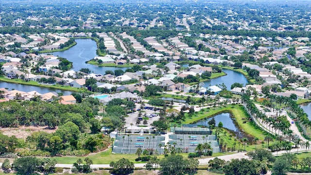 107 NW Summerville Ct, Port Saint Lucie, FL 34986 - aerial view of property's location with a nearby body of water and nearby suburban area