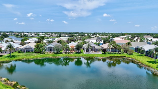 107 NW Summerville Ct, Port Saint Lucie, FL 34986 - aerial view of residential area with a large body of water
