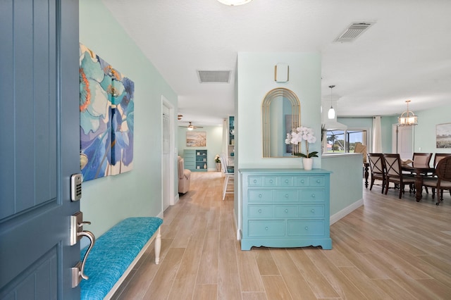 4575 SW Bimini Cir S, Palm City, FL 34990 - foyer entrance with light wood-style flooring