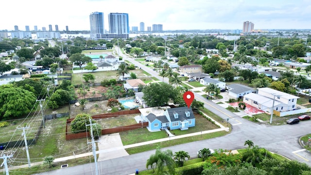 307 4th St, Lake Park, FL 33403 - aerial view of city skyline