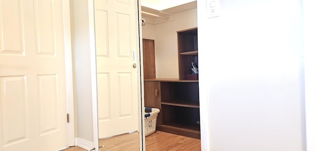 4299 NW 16th St Unit 303, Lauderhill, FL 33313 - walk in closet with light wood-type flooring