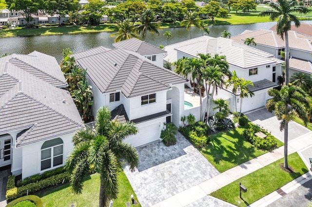 5779 Regency Cir W, Boca Raton, FL 33496 - aerial view of residential area with a large body of water