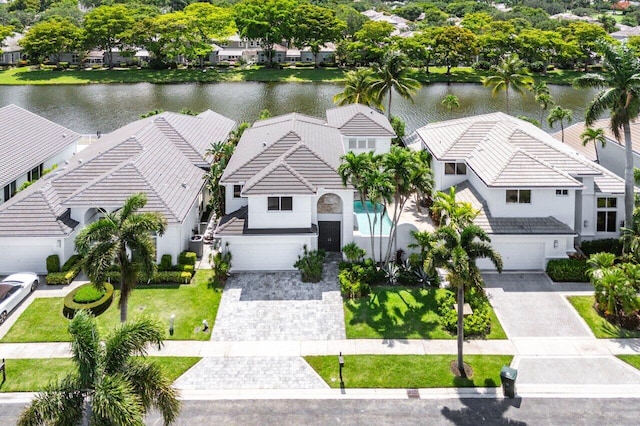 5779 Regency Cir W, Boca Raton, FL 33496 - aerial view of residential area with a nearby body of water