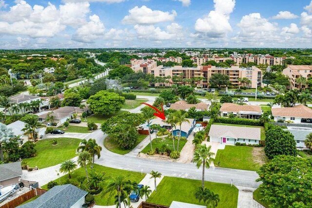 803 Mallard Dr, Delray Beach, FL 33444 - bird's eye view