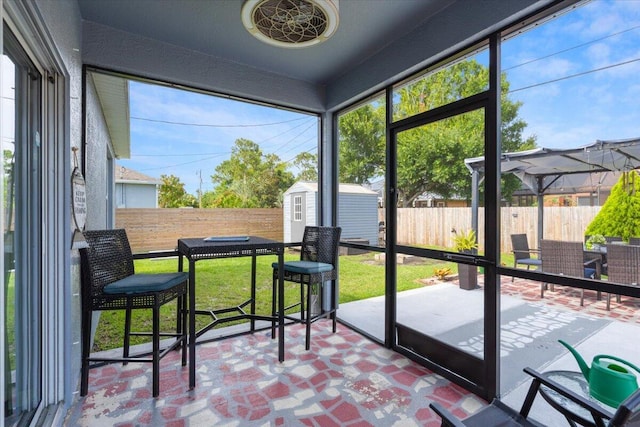 3313 SW Ludlow St, Port Saint Lucie, FL 34953 - view of sunroom / solarium