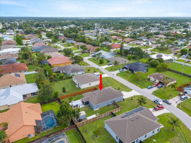 3313 SW Ludlow St, Port Saint Lucie, FL 34953 - aerial perspective of suburban area