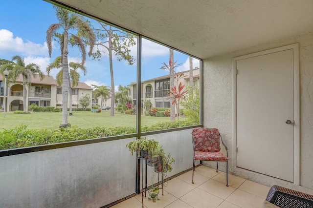 331 Knotty Pine Cir Unit C-1, Greenacres, FL 33463 - sunroom with plenty of natural light and a residential view