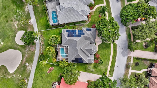 2703 SW Glenmoor Way, Palm City, FL 34990 - aerial view of a pool