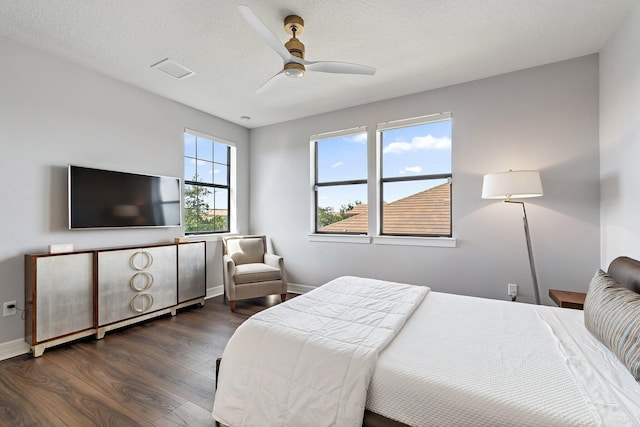 515 Sonoma Isles Cir, Jupiter, FL 33478 - bedroom featuring wood finished floors, baseboards, and a ceiling fan