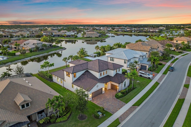 515 Sonoma Isles Cir, Jupiter, FL 33478 - aerial view of residential area with a large body of water