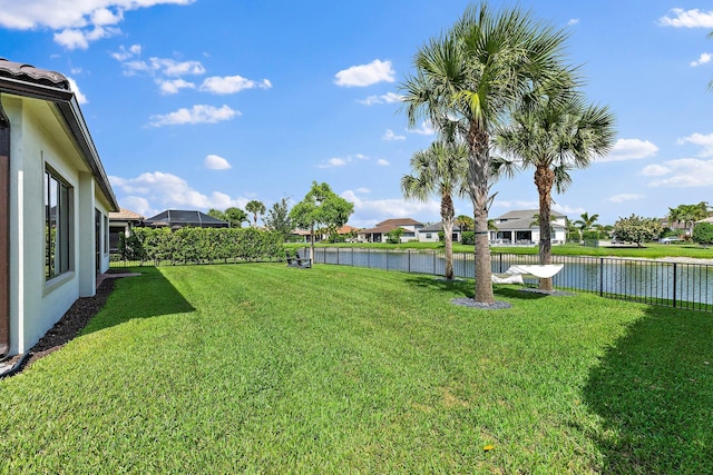 515 Sonoma Isles Cir, Jupiter, FL 33478 - view of yard featuring a water view and a residential view