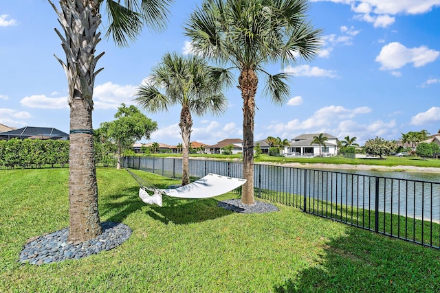 515 Sonoma Isles Cir, Jupiter, FL 33478 - view of yard featuring a water view and a residential view