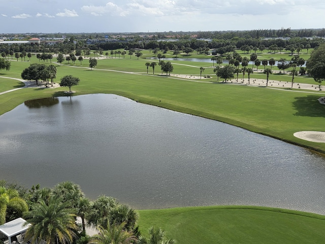 1731 Presidential Way Unit C201, West Palm Beach, FL 33401 - aerial view of a nearby body of water and a golf club