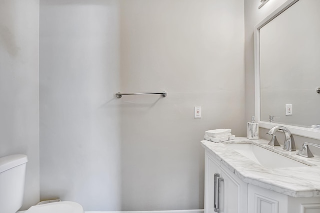 17233 Bermuda Village Dr, Boca Raton, FL 33487 - bathroom featuring toilet and vanity