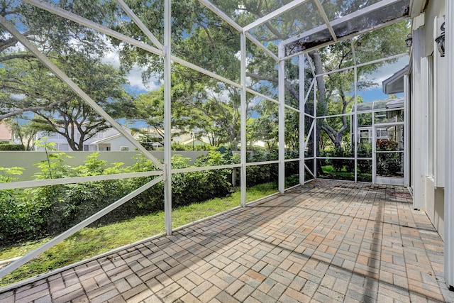 17233 Bermuda Village Dr, Boca Raton, FL 33487 - view of unfurnished sunroom