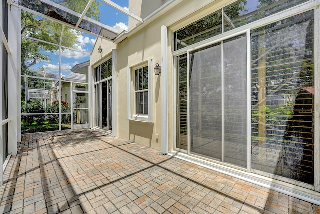17233 Bermuda Village Dr, Boca Raton, FL 33487 - view of unfurnished sunroom