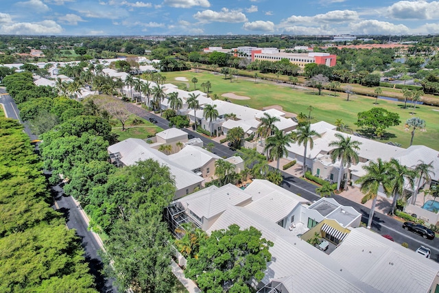 17233 Bermuda Village Dr, Boca Raton, FL 33487 - aerial view of residential area with a golf club