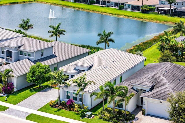 13487 Whistler Mountain Rd, Delray Beach, FL 33446 - aerial perspective of suburban area with a large body of water