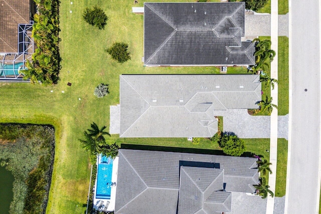 13487 Whistler Mountain Rd, Delray Beach, FL 33446 - aerial view of a pool