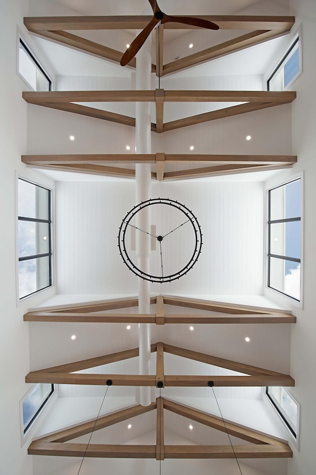 18072 127th Dr N, Jupiter, FL 33478 - detailed view of a ceiling fan and wood walls