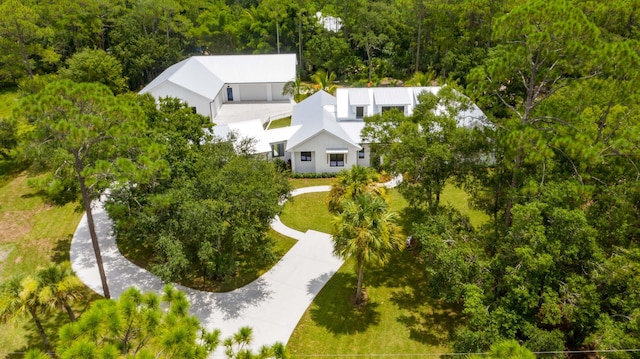 18072 127th Dr N, Jupiter, FL 33478 - aerial view of property and surrounding area featuring a heavily wooded area