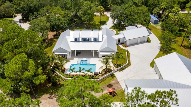 18072 127th Dr N, Jupiter, FL 33478 - view from above of property with a pool