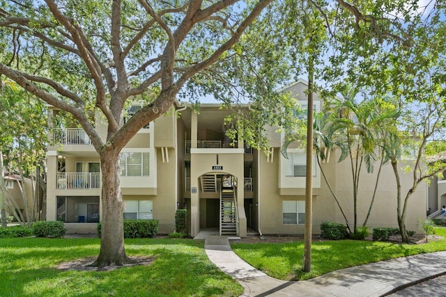 1825 Palm Cove Blvd Unit 7-307, Delray Beach, FL 33445 - view of property featuring stairway