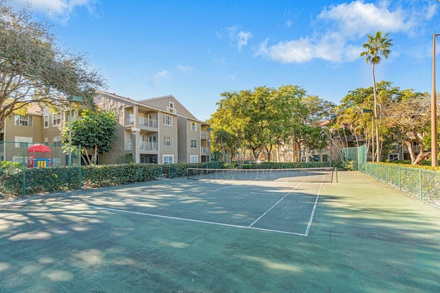1825 Palm Cove Blvd Unit 7-307, Delray Beach, FL 33445 - view of tennis court