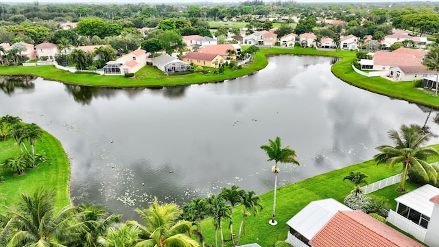 5630 Eagle Trace Ct, Lake Worth, FL 33463 - aerial view of residential area featuring a large body of water
