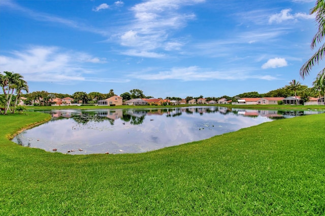 5630 Eagle Trace Ct, Lake Worth, FL 33463 - water view featuring nearby suburban area