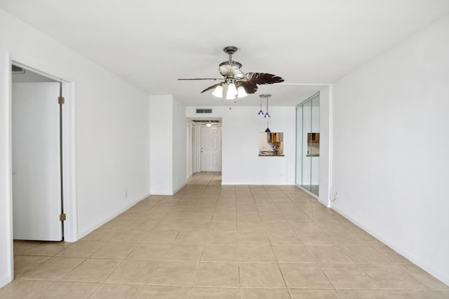 4500 N Federal Hwy Unit 367H, Lighthouse Point, FL 33064 - unfurnished room with a ceiling fan