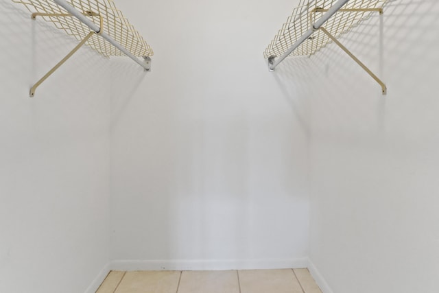 4500 N Federal Hwy Unit 367H, Lighthouse Point, FL 33064 - walk in closet featuring light tile patterned floors